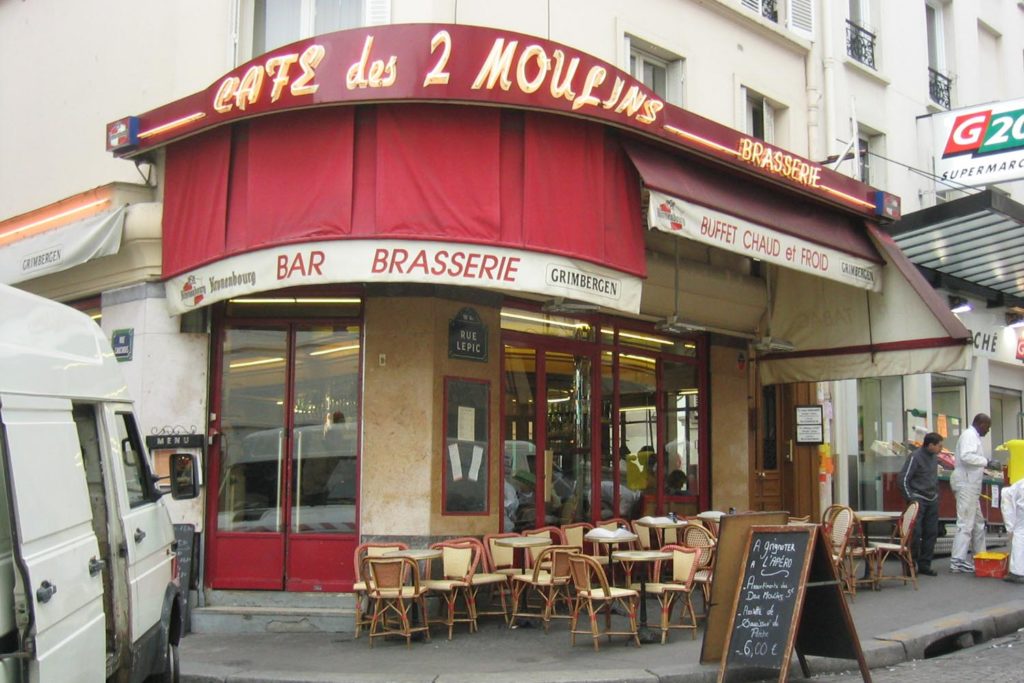 Restaurantes de pelicula: Bar Brasserie (Amelie)