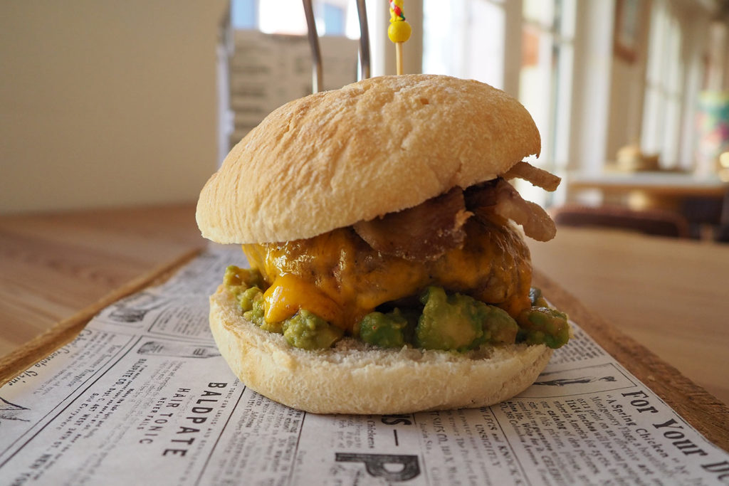 Comida para llevar en León: hamburguesa