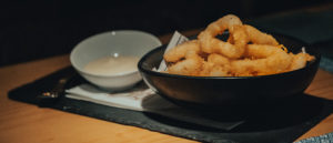 Restaurante Mercado: calamares en tempura
