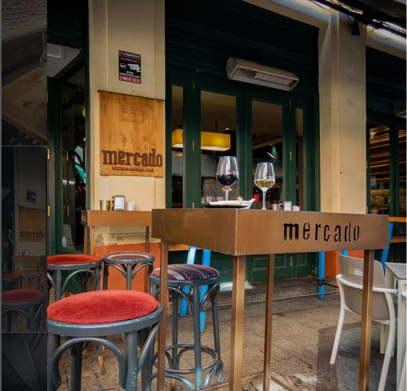 Terraza Restaurante Mercado León: El placer de disfrutar del buen tiempo 1 terraceo 1